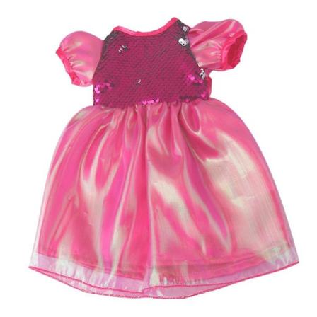 Kjole Gauzy til 18 tommer Dress Up Blå 26cm Roserød [HK]