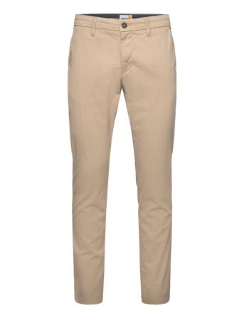 S-L Strtch Twill Chino Chinos Bukser Beige Timberland*Betinget Tilbud