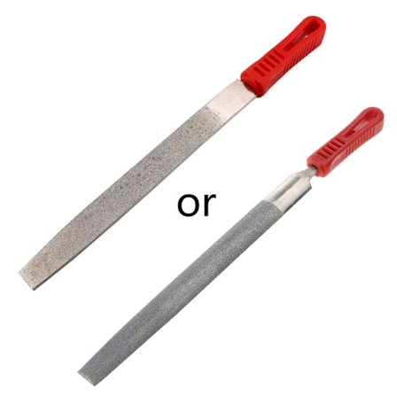 Multifunktionel 250 mm galvaniseret diamantfil, fantastisk til arkivering af glaskeramisk stenkarbid guld platin sølv