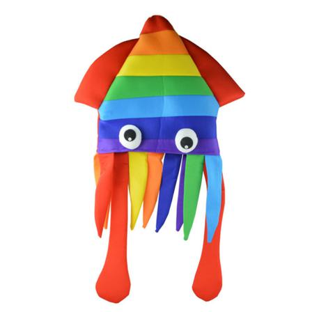 Halloween, Regnbågsbläckfiskhatt