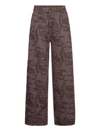 Laxmi - Deco Print Elastic Canvas P Brown Rabens Sal R