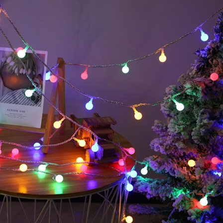 Kuglelys String Led Lys FARVE FARVE