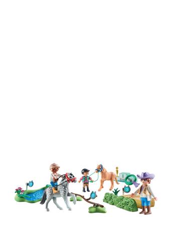 Playmobil Horses Of Waterfall Ponyturnering - 71495 PLAYMOBIL Multi/patterned