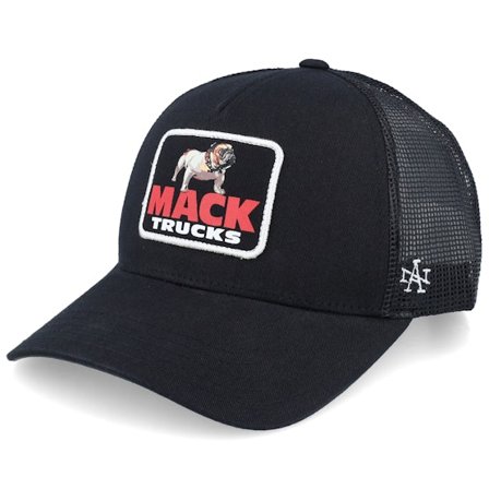 American Needle - Negro trucker Gorra - Hatstore Exclusive x Mack Truck Valin Black Trucker @ Hatstore