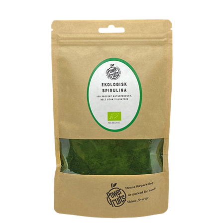 Powerfruits Økologisk Spirulina 250 g
