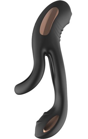 Vibrating Cock Ring With Clitoral Vibrator - Woome.pl