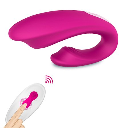 Vandtæt G-Spot Vibrator Sexlegetøj Fjernbetjening til Kvinder Par Underholdning