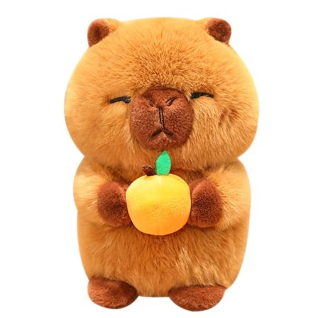 Capybara Kosedyr Holder Frukt Søt Myk Luftig PP Bomull Utstoppet Dyr Kosedyr Barn Komfort Dukke