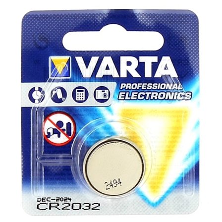 Pile cr2032 litium 3v