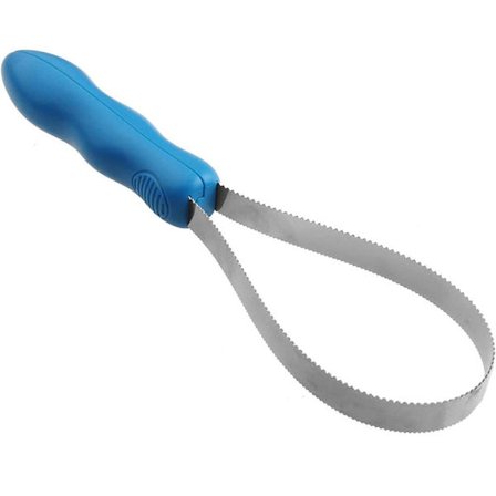 Pet Dematting kam Hund Häst Metall svettskrapa Grooming borste