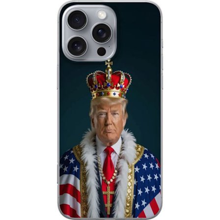Yhteensopiva Puhelinkuori Apple iPhone 16 Pro Max Trump som kung