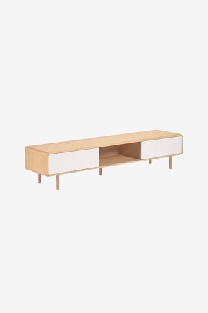 Kave Home - Tv-bänk Anielle - Flerfärgad - TV-bänkar & mediabänkar - Från Homeroom