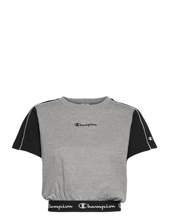 Crop Top Crop Tops Grå Champion