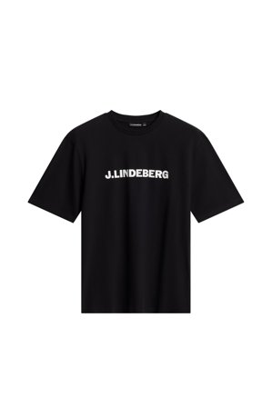 J.Lindeberg - Parcy Logo Tee - Black - Man - S
