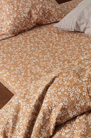 Jotex - Stretchlaken Rust - ANEMONE - Kjøp Dra-på-laken hos Jotex