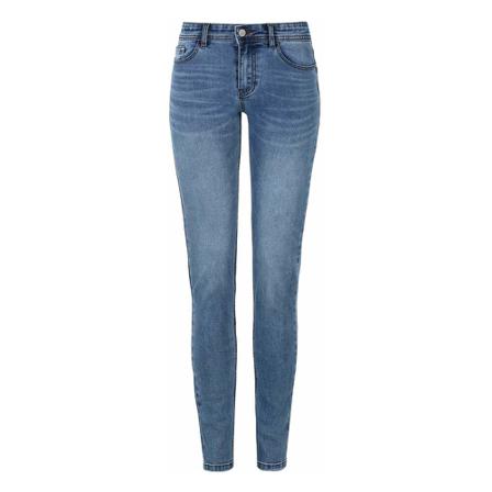 Soft Rebels SRMid Rise Slim Jeans Blå, Dame