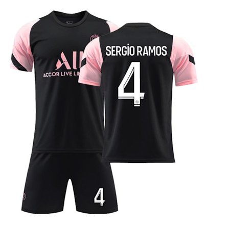 Paris träningströja 20 Set-Svart Rosa -