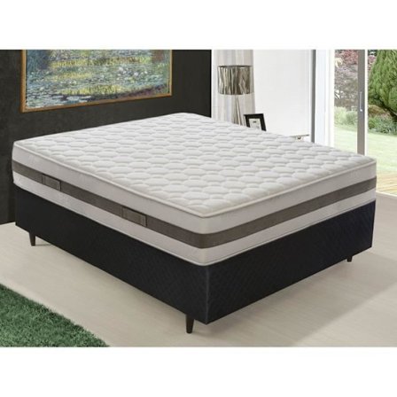 Memory Foam madrass - höjd 28 cm - minne 7 cm - ortopedisk 140 x 190 cm