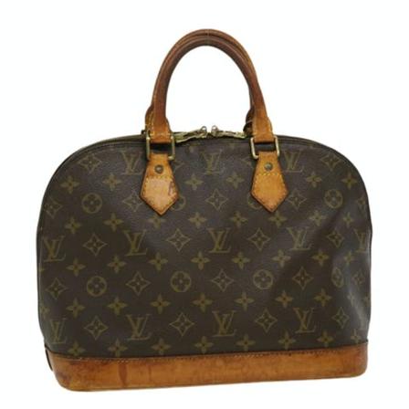 Louis Vuitton Vintage Pre-owned HandTas , Bruin , Dames , Maat: ONE Size Vintage Tassen