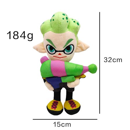 Spray Warrior 2 Switch splatoon2, Plys Legetøj Tegneserie Spil Dol