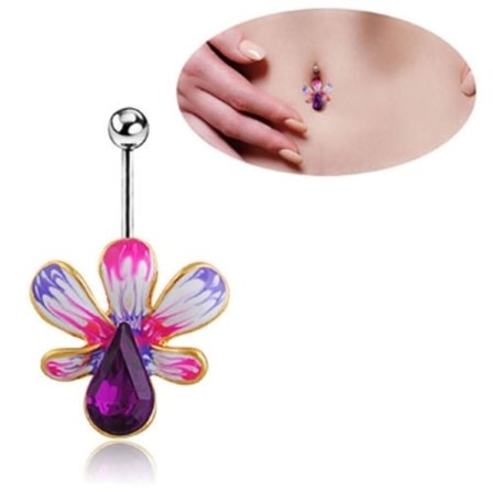 Navlepiercing Smykke 316L Rustfrit Stål