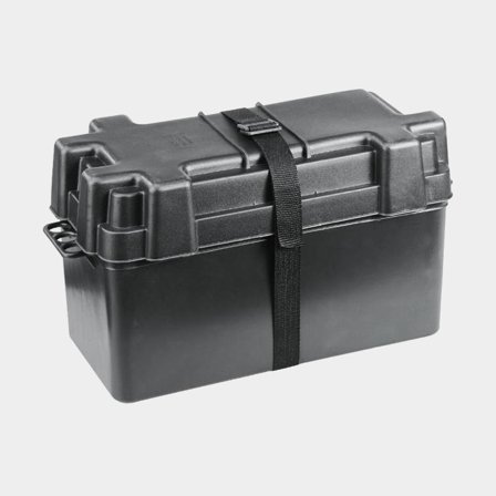 Batterilåda, 385 x 175 x 225 mm