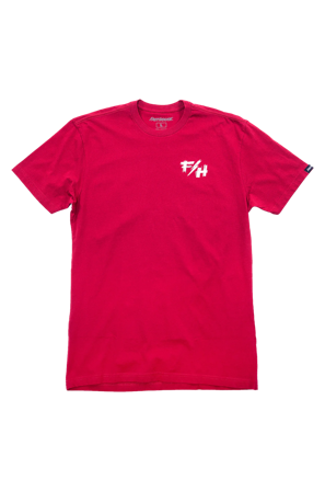 Camiseta Fasthouse Fray Cardinal XL