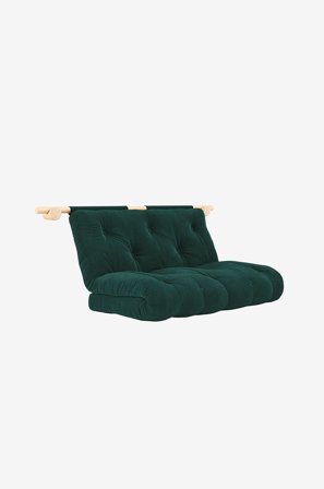 Karup Design - Hooked Sofa Bed - Grön - Bäddsoffor - Från Homeroom