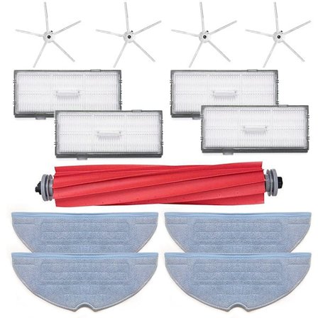 Tilbehør 13 dele Roborock S7 S7+S7 Plus S7 MaxV Plus Ultra T7 T7S T7 Plus T7S Plus