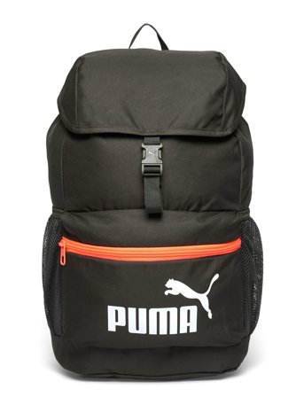 PUMA Puma Phase Hooded Backpack - Khaki green - ONE SIZE