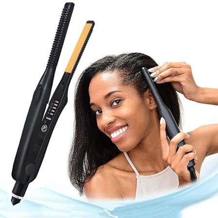 Professional Hair Straightener And Hair Crimper 2 In 1 Function Flat Iron Straightener Hair Styling Tools For Hair Styling