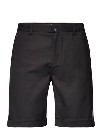 Monza Fin Shorts Shorts Chinos Shorts Svart Gabba*Betinget Tilbud