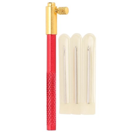 Broderi Perlearbejde Fransk Anti-broderi Værktøjssæt DIY Håndværk Sy Tilbehør (Aluminiumslegering Fransk Broderinål)