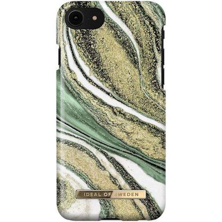 iDeal Of Sweden Fashion Skal för iPhone 6/6S/7/8 & SE 2020/2022 - Cosmic Green Swirl