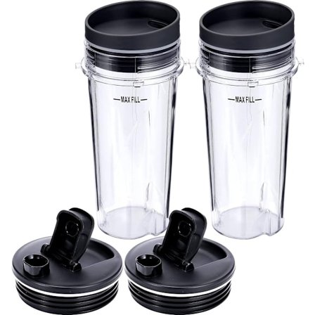 ING 16oz Blender Kop Sæt - 6 Dele - Reservedele