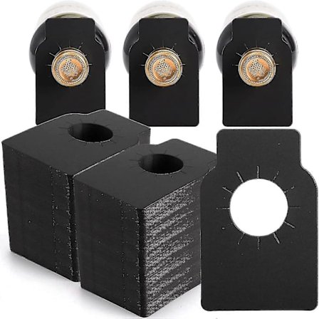 300 stk. Vin Flaske Tags Kraft, Papir Vin Kælder Etiketter, Genanvendelige Tilpassede Blanke Flaske Hals Gave Tags