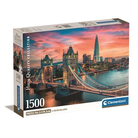 Pussel 1500 Pcs CB High Quality Collection London Twilight