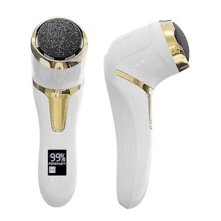 Elektrisk Fot Hardhudsfjerner, Oppladbar Vannfast Hardhudsfjerner Fotverktøy (hvit)