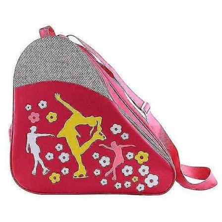 Skøyteveske, Rulleskøyteveske, Inlinesveske, Dame Skøyteveske, Hockey Skøyteveske - rosa 2025th