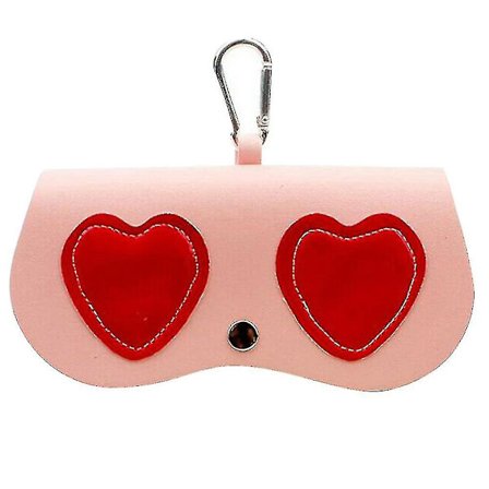 Aurinkolasikotelo Lasien Säilytyspussi Söpö PU-Nahka Suojaava Muodikkaat (1 kpl)