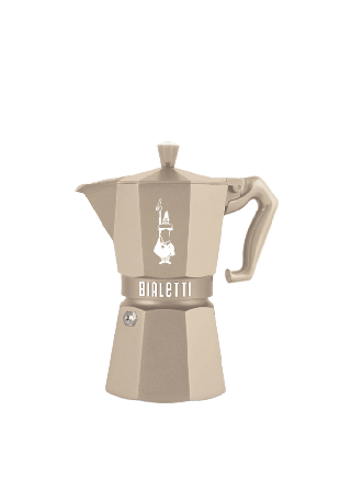 Bialetti Kokare 6 kopp MOKA EXCLUSIVE INDUCTION Desert BIALETTI Köksredskap Unisex Grå 270 ml 18x10,6x20cm