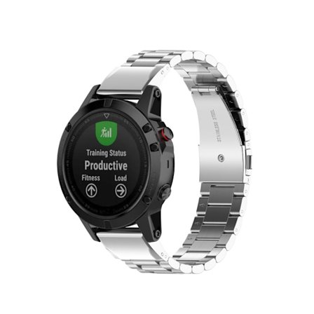 Metalarmbånd Garmin Fenix 7 Sølv