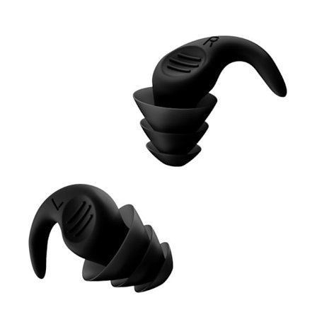 Ljudreducerande Silikon Öronproppar för Sömn - 1 Par, Bekväma & Återanvändbara