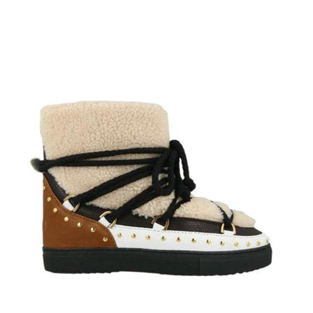 Inuikii, Buty Curly Brązowy, Kobieta, Rozmiar: 37 EU