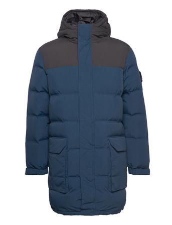 Alex Long Down Jkt M Parka Jacka Navy Jack Wolfskin