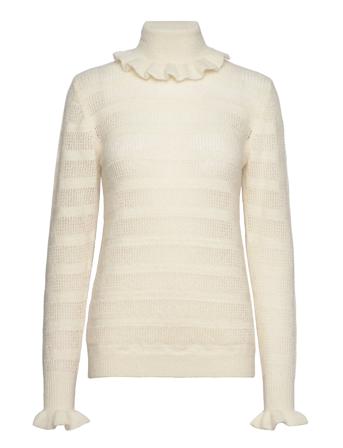 Majorie Pullover Striktrøje Creme Hofmann Copenhagen