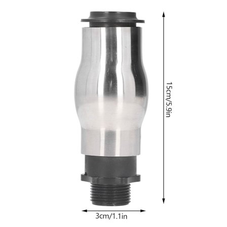 G1 Uroskierre Kuohuva Vaahto Suihkulähde Suutin 304 Ruostumaton Teräs Vesisuihkupää Puutarha Lampeen Järvelle