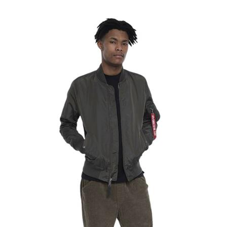 Alpha Industries Ma-1 TT 04 S jacket , Groen , Heren , Maat: S