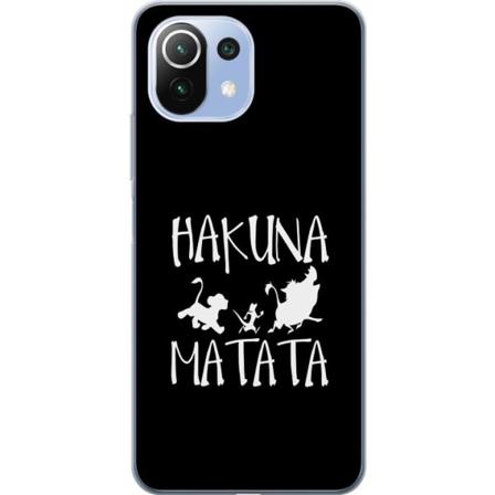 Xiaomi 11 Lite 5G NE Gjennomsiktig deksel Hakuna Matata