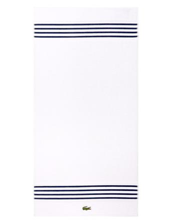 Lacoste Home Lcourtli Bath Towel Vit